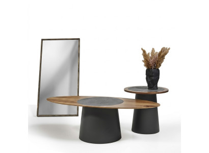 Couchtische Design Möbel Stil Holz Italienische Stil Tische Rundtisch
