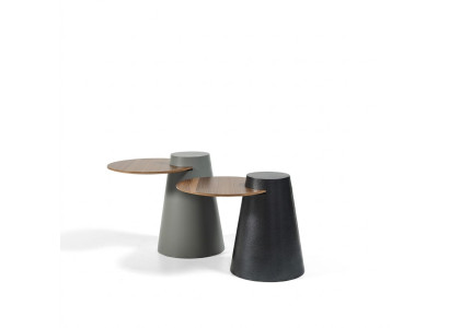 Set 2x Couchtische Kaffeetische Beistelltische Designer Runde Glastische