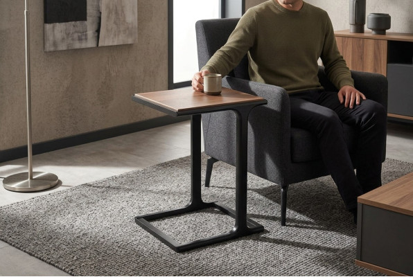 Couchtisch Kaffeetisch Beistelltisch Design Braun Wohnzimmertisch 
