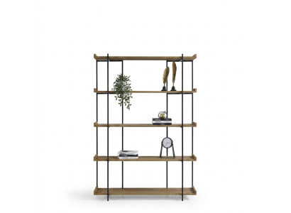 Standregal Regal Bücherschrank Bücherregal Wohnzimmer Holz Design Neu
