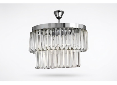 Wohnzimmer Kronleuchter Crystal Deckenleuchte neu grau Modern