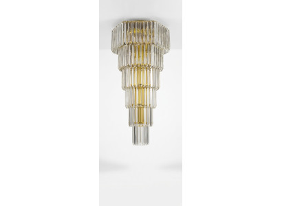 Kronleuchter Stil Moderne Deckenleuchte Design Luxus neu Gold