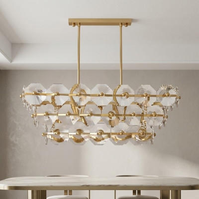 Kronleuchter Moderne Pendelleuchte Beleuchtung Crystal Leuchten neu