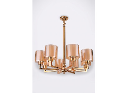 Kronleuchter Stil Moderne Deckenleuchte schön Lampe Gold neu Luxus