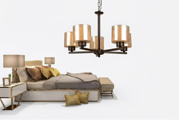Kronleuchter Wohnzimmer Stil Moderne Hängelampe Schlafzimmer Luxus neu