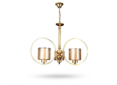 Deckenlampe Hängeleuchte Pendelleuchte Gold Wohnzimmer Stil Moderner