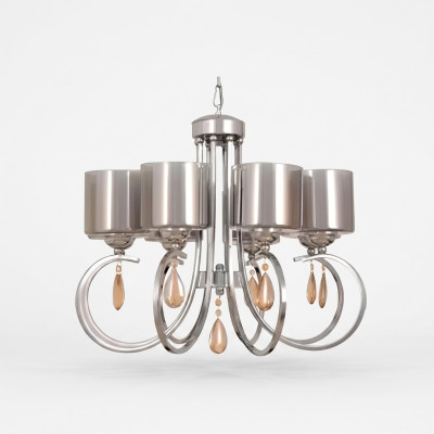 Deckenlampe schön Glas Leuchten Lampen Lampen Wohnzimmer Luster Luxus Silber