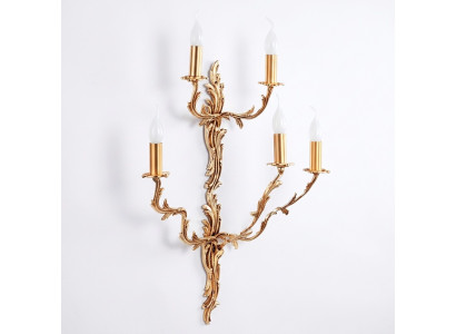 Wandlampe Wand Leuchten Lampen Wohnzimmer Schlafzimmer Luxus gold