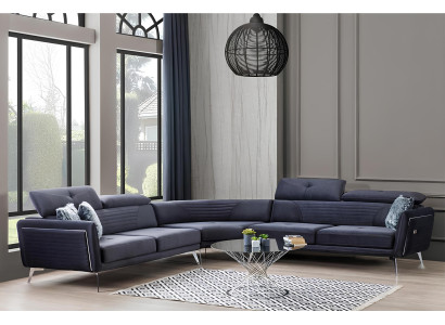 Ecksofa Sofa Couch Polster Möbel Couchen Sofas Weicher Dreisitzer 343x343