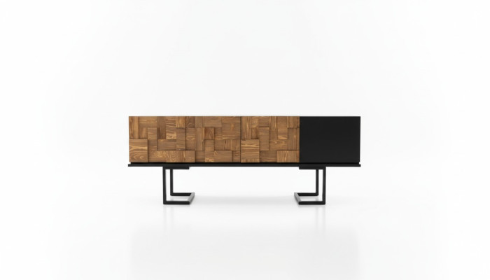 Modern Holz Kommode Sideboard Fernseher Ständer Schrank Möbel 180cm