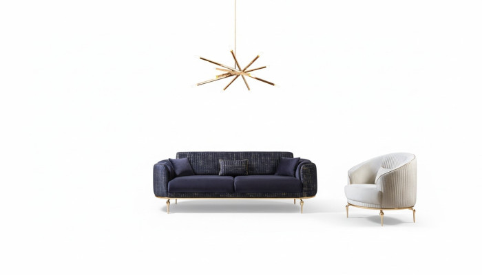 Sofagarnitur 331 Sitz Moderne Couch Sofa Sessel Sofas Luxus Set 3tlg