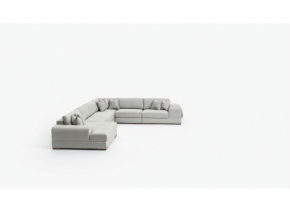 Ecksofa U Form Wohnzimmer Möbel Modern Designer Stoffsofa Sofa Textil
