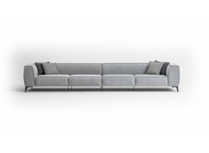 Sofa Couch Modern Wohnzimmer Sofas 6 Sitzer Möbel Textilsofa 420cm