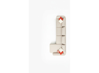 Ecksofa Wohnzimmer Couch Polstersofa Modern Design L-Form 420x170cm