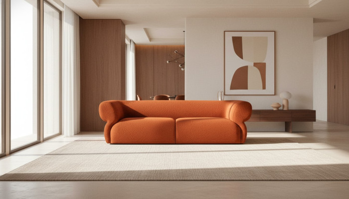 Modern Sofa 3 Sitzer Luxus Möbel Wohnzimmer 250cm Design Polstersofa Neu
