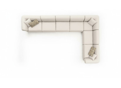 Ecksofa Eckgarnitur Stil Eckcouch Polster Sofas L-Form Couch 495x315cm