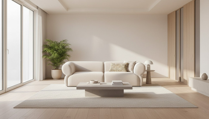Sofa Couch Polster Möbel Dreisitzer 3 Sitzer Modern Design Couch Beige