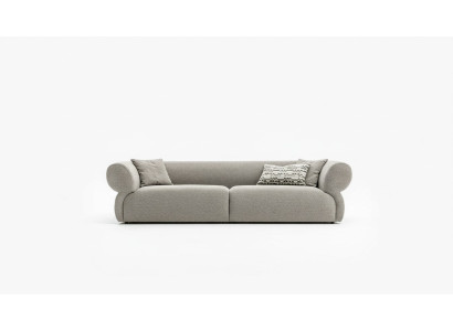 Sofa 3 Sitzer Beige Sofa Luxus Wohnzimmer Modern Design Polsterstoff Neu