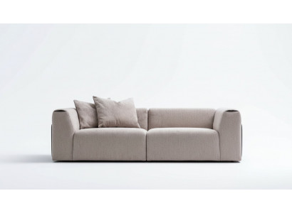 Modernes Sofa Luxus Textil Wohnzimmer Polstersofa Couch 3 Sitzer Design