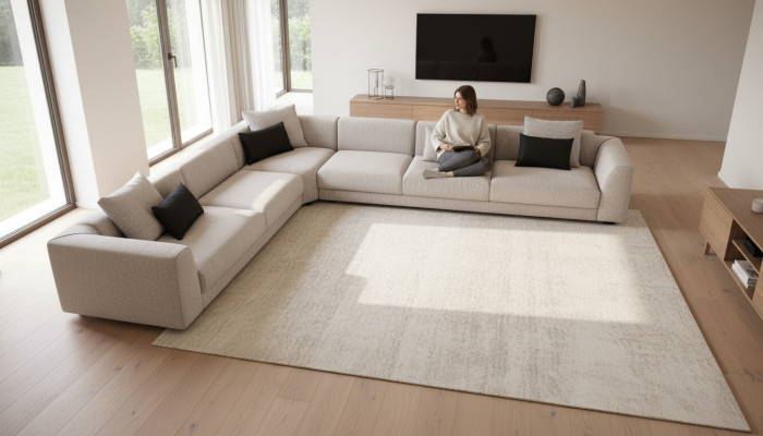 Ecksofa Sofa U-Form Polstersofa Wohnzimmer Design Designer Sitzlandschaft