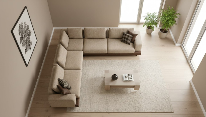 Ecksofa Wohnzimmer Sofa L-Form Neu Couch Modern Polstersofa Textil