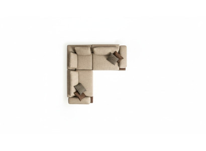 Modernes Ecksofa L-Form Wohnzimmermöbel Eckcouch Sofas Textil Möbel Neu