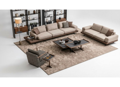 Moderne Sofagarnitur Wohnlandschaft Wohnzimmer Sofas Fünsitzer