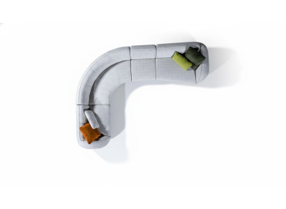Eckcouchgarnitur Modernes Designer L-Form Sofa Couch Wohnzimmermöbel