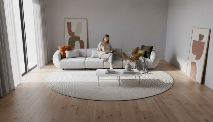 Wohnzimmer Sofa Sechssitzer Polstermöbel Luxus Designer Couch Stoff