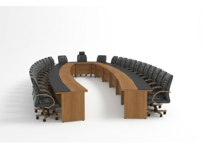 Großer Konferenztisch Büromöbel Arbeitszimmer Tisch 830cm xxl
