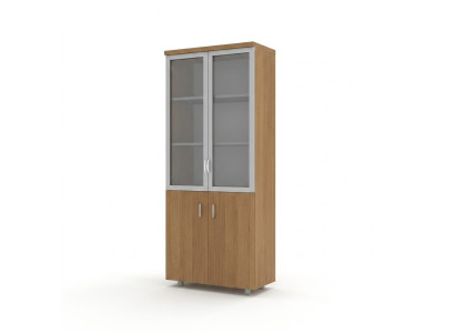 Aktenschrank Arbeitszimmer Bücher Regal Büro Möbel Holz Akten Schrank