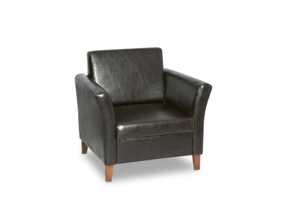 Sessel Schwarz Büro Office Arbeitszimmer Büro Möbel Textil Neu