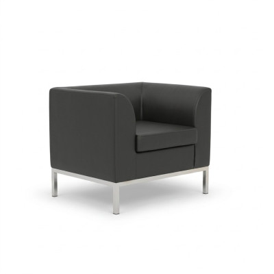 Sessel Arbeitszimmer Büro Möbel Textil Neu Schwarz Sitz Luxus Möbel