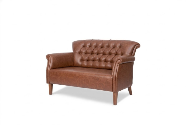 Chesterfield Zweisitzer Arbeitszimmer Sitzer Polstermöbel Luxus Design