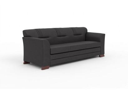 Textil Sofa Luxus Dreisitzer Polstercouch Arbeitszimmereinrichtung Büro