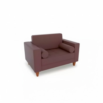 Lila Designer Sessel Büromöbel Einrichtungs Set Polstersessel Office