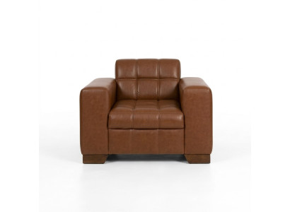 Braun Sessel Modern Design Sitz Arbeitszimmer Neu Polstersessel