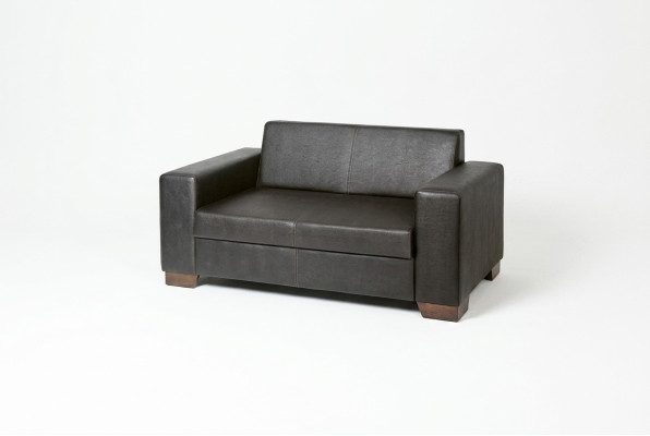 Zweisitzer Arbeitszimmermöbel Schwarz Büroeinrichtung Luxuriöse Sofa
