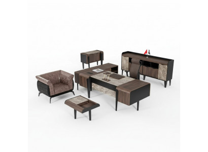 Büromöbel Luxus Schreibtisch Aktenschrank Büroschrank Neu Modernes Set
