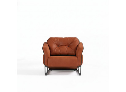 Büro Sessel Luxus Möbel Arbeitszimmer Büromöbel Orange Sitz Neu