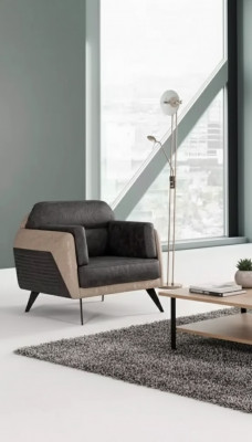 Luxus Sessel Modern Sitz Einrichtung Büro Möbel Design Arbeitzimmer