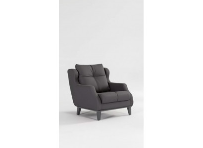 Arbeitzimmer Sessel Stil Modern Grau Polstersessel Designer Sitz Möbel