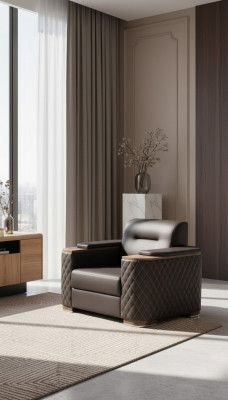 Sessel Arbeitszimmer Büroeinrichtung Luxus Sitz Möbel Textil Stoff Neu