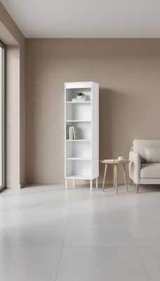 Regal Schrank Bücherregal Mehrzweck Regale Holz Schränke 184x48x42