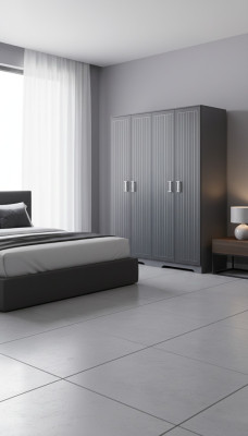 Kleiderschrank Schwarzer Schrank Schränke Schlafzimmer Möbel design