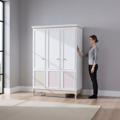 Kleiderschrank weiß Ankleide Schrank Möbel Weiß Landhaus Schränke Möbel