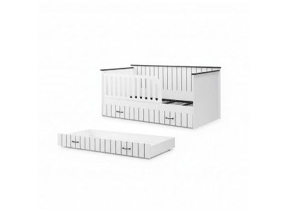Modernes Möbel Design Kinderbetten Betten Bett weiß Kinderzimmer neu