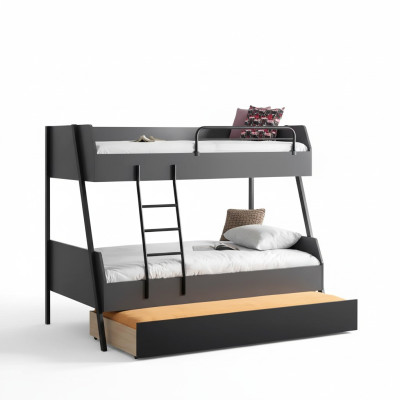 Jugendbett Kinderbett Kids Design Modern Bett Kinderzimmer Betten Holz