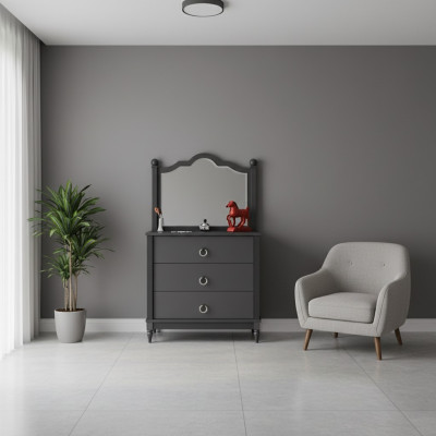 Kommode mit spiegel modern schwarz mit schubladen kommode mit schlafzimmer
