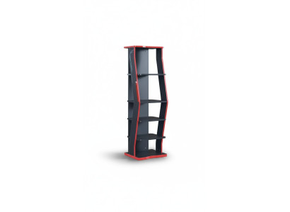 Regal Schrank Bücherregal Schränke Mehrzweck Möbel Braun 164x40x34